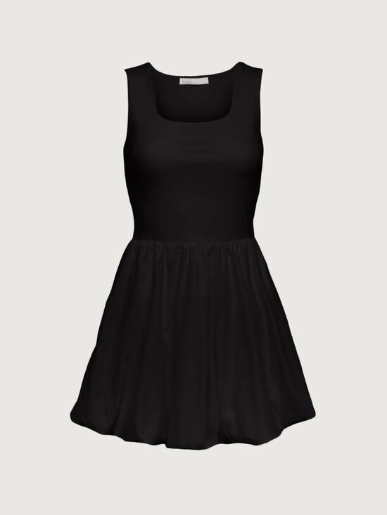 OAK + FORT Dresses & Skirts - Oak + Fort Mini Bubble Hem Dress in Black NEW